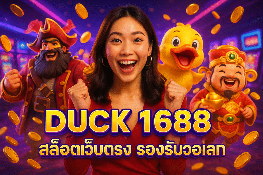 DUCK 1688 สล็อตเว็บตรง รองรับวอเลท
