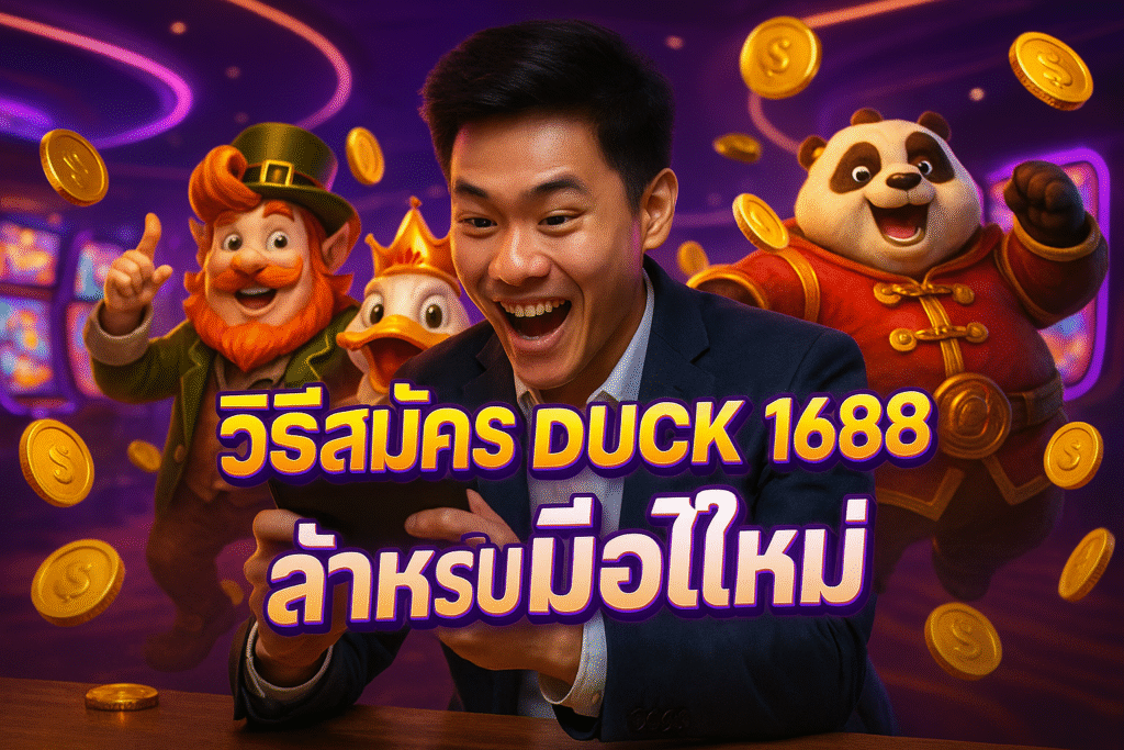 วิธีสมัคร DUCK 1688 สำหรับมือใหม่