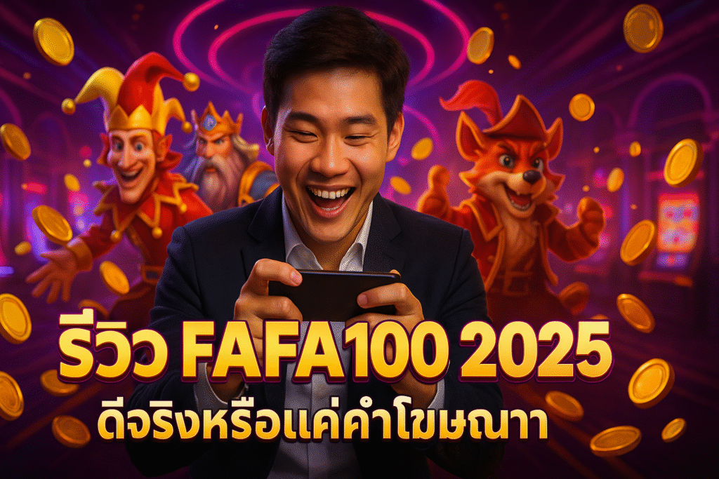รีวิว FAFA100 2025 ดีจริงหรือแค่คำโฆษณา